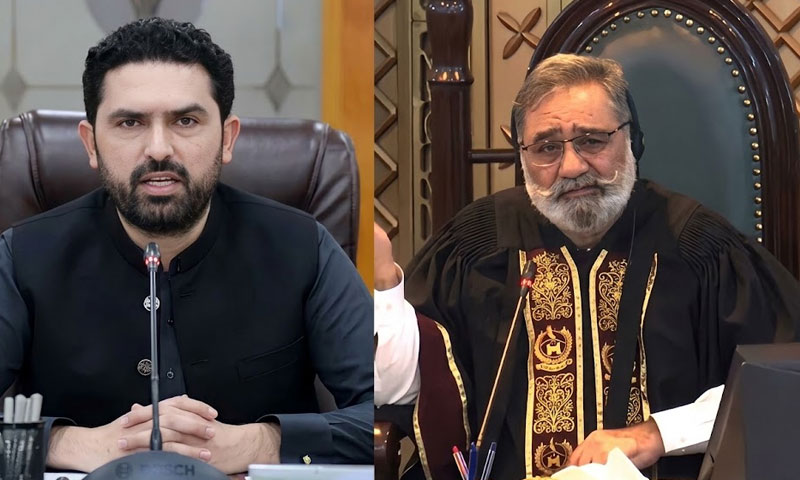 Families move PHC for recovery of Sohail Afridi, Babar Swati