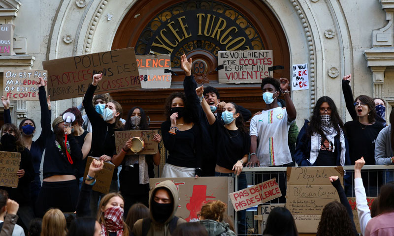 Students protest in France, Belgium over dilapidated schools, teacher shortages