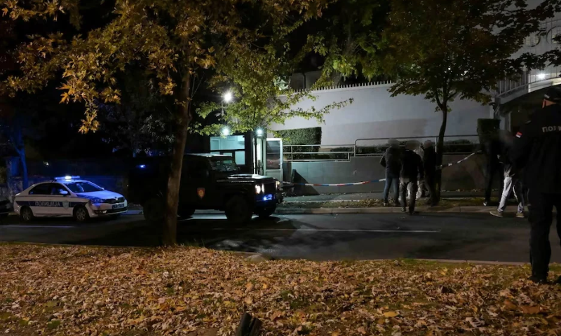 Policeman kills knife attacker outside Israeli embassy in Serbia