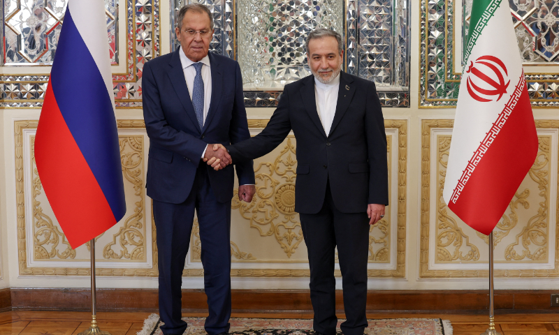 Russian FM arrives in Iran as Moscow looks to mediate in war