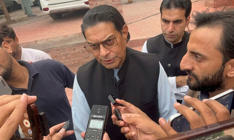 Salman Akram Raja questions ‘detention’ of KP Assembly speaker