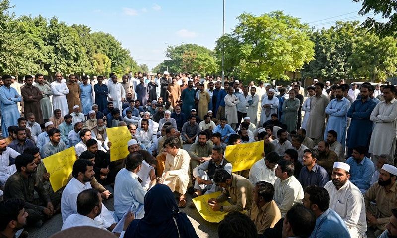 Islamabad’s H-9 Sunday Bazaar traders protest closure, demand reopening