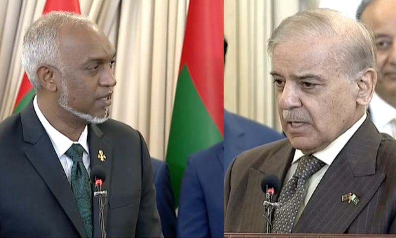 PM SHEHBAZ MALDIVES