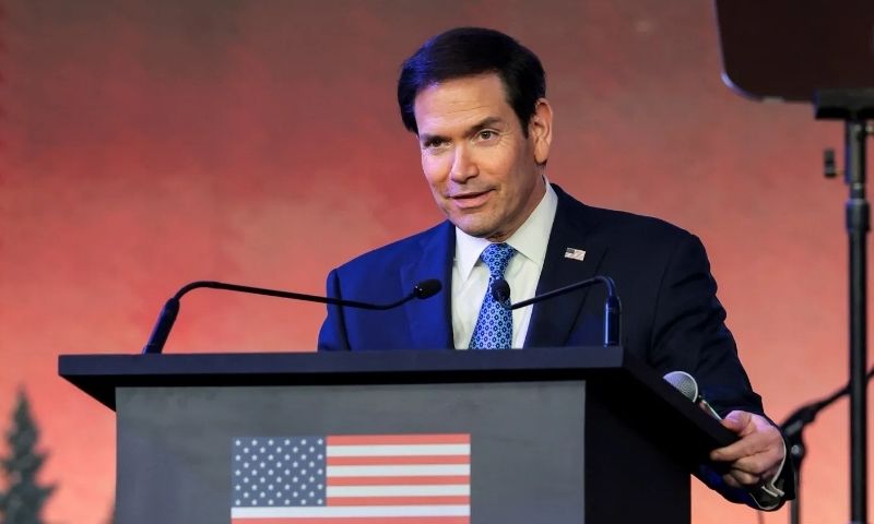 Speaking during a visit to India, Rubio said the United States had to manage relationships according to its wider foreign-policy interests
