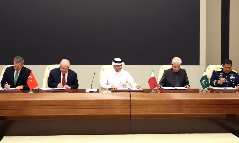 Khawaja Asif said that such cooperation would be pursued in accordance with relevant domestic and international laws and regulations. — REPUBLIC OF TURKIYE MINISTRY OF NATIONAL DEFENCE X
