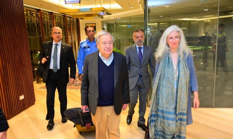 Guterres last visited Pakistan in 2022, when he toured areas affected by the devastating floods that year.