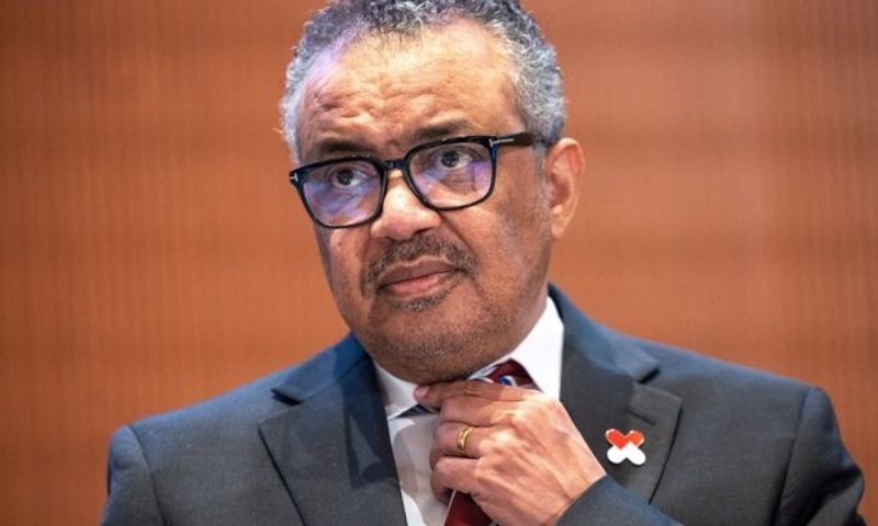 WHO Director-General Tedros Adhanom Ghebreyesus