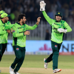 Pakistan beat England by 87 runs as Minhas takes six wickets in tri-series clash