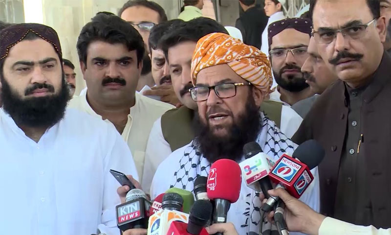 کنٹینرز ہمارا راستہ نہیں روک سکتے، مولانا غفور حیدری