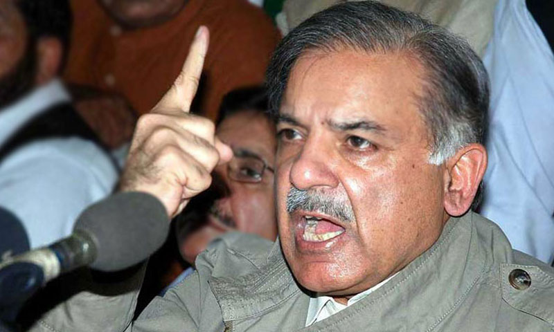 شہبازشریف نے پارٹی کارکنوں کی گرفتاری کو غیرقانونی قرار دے دیا