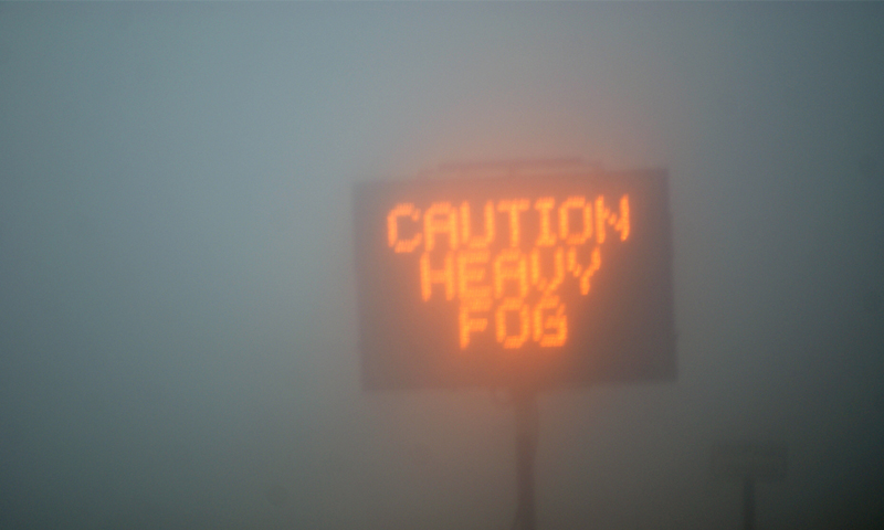 دُھند کا راج، آلودہ ترین شہروں میں پشاور کا پہلا، اسلام آباد کا چھٹا نمبر