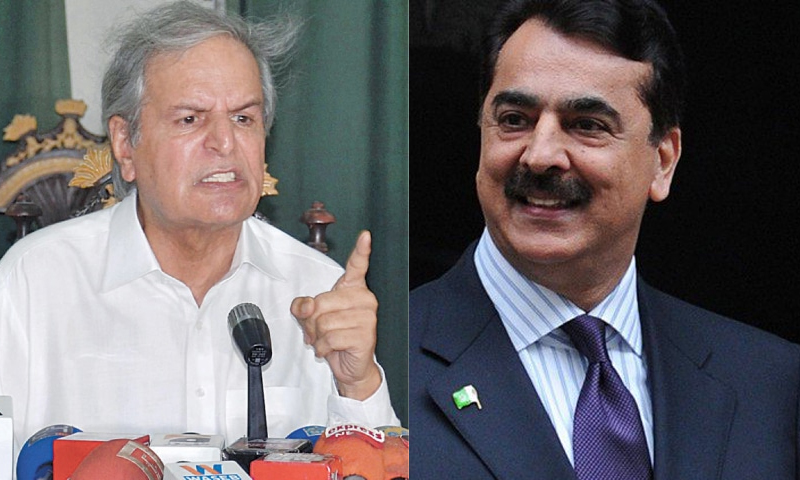 یوسف رضا گیلانی اور جاوید ہاشمی کے اثاثے