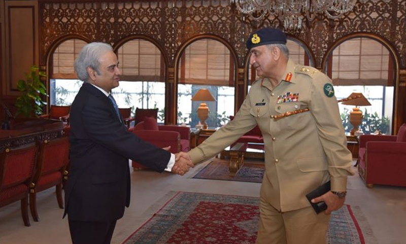 نگراں وزیراعظم اور آرمی چیف کی ملاقات | urduhumnews.wpengine.com