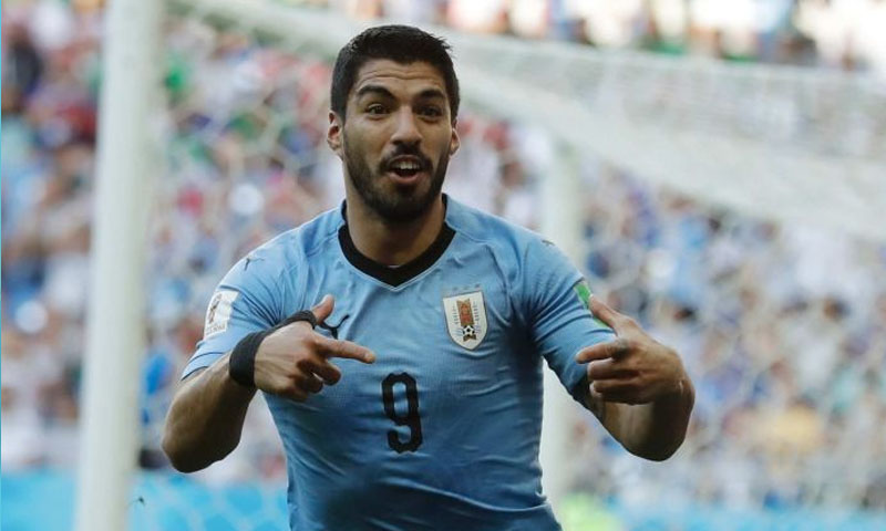 تیسرا ورلڈ کپ کھیلنے والے یوراگوئے کے لویئس سواریز | urduhumnews.wpengine.com