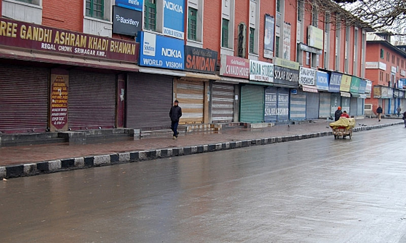 مقبوضہ کشمیر میں مکمل ہڑتال