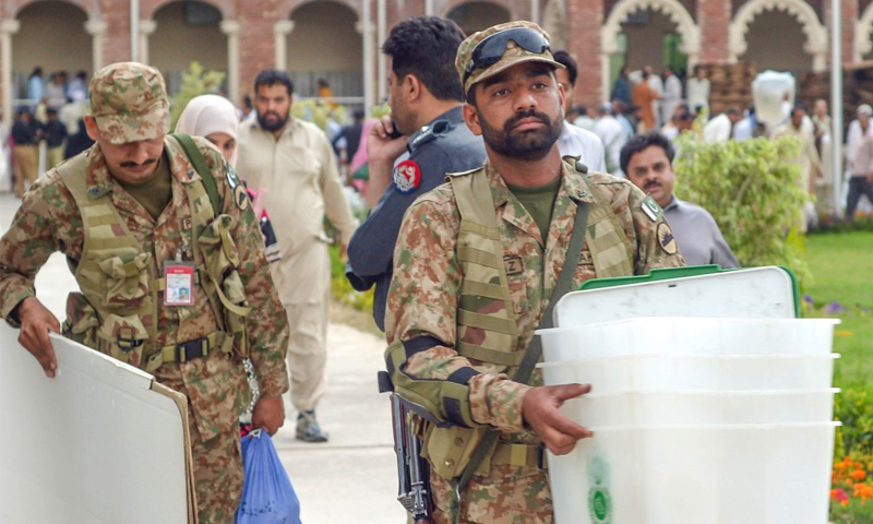 انتخابات2018 کے دوران فوج تعینات کرنے کا فیصلہ | urduhumnews.wpengine.com