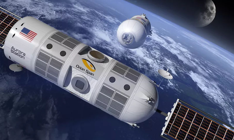 امریکی کمپنی نے خلائی ہوٹل متعارف کرا دیا امریکی خلائی کمپنی اورئن اسپین نے خلائی ہوٹل متعارف کرا دیا | urduhumnews.wpengine.com