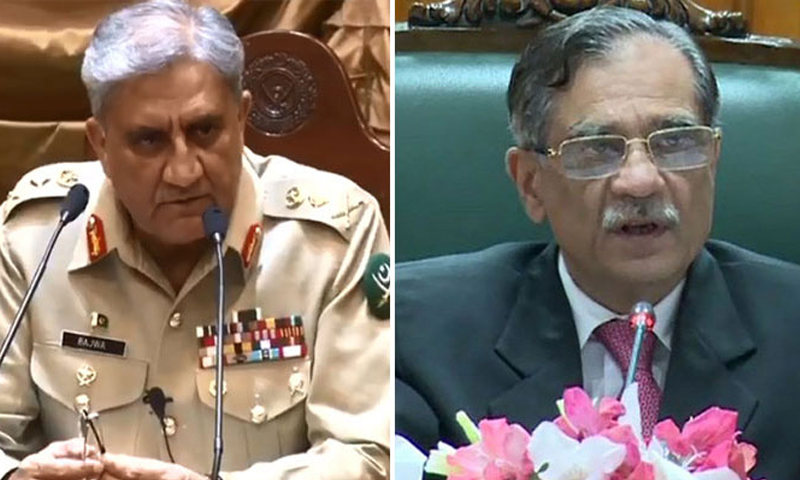 چیف جسٹس اور آرمی چیف کی تصویر استعمال کرنے پر پی ٹی آئی کا امیدوار نااہل چیف جسٹس اور آرمی چیف کی تصویر استعمال کرنے امیدوار نا اہل | urduhumnews.wpengine.com