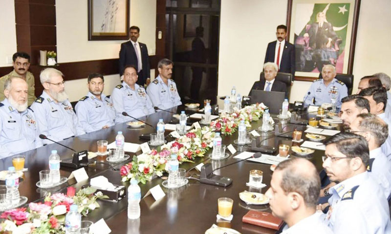 نگراں وزیر اعظم کا پاکستان ائیرو ناٹیکل کمپلیکس کامرہ کا دورہ|HUMNEWS.PK