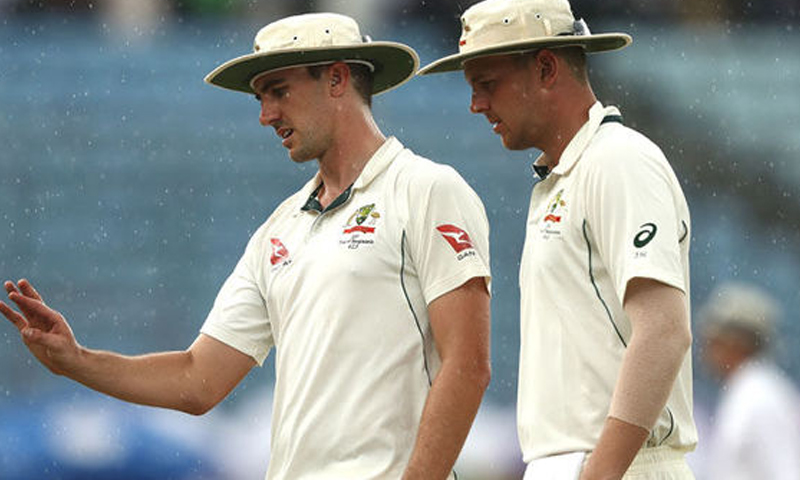 پاک آسٹریلیا ٹیسٹ سیریز: مہمان ٹیم کی بالنگ لائن کو دھچکا | urduhumnews.wpengine.com