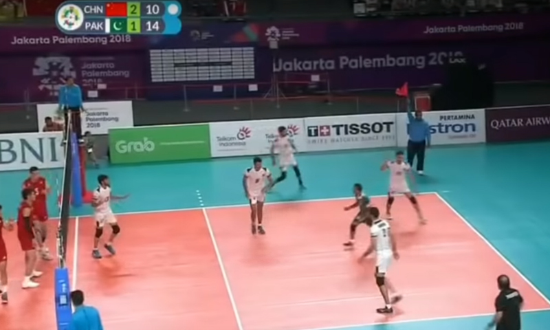 ایشین گیمز2018: پاکستان نے والی بال میچ میں چین کو ہرا دیا | humnew.pk