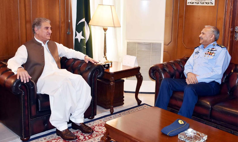 ائیر چیف مارشل کی شاہ محمود قریشی کو مبارک بادذذ|urdurevamp.wpenginepowered.com