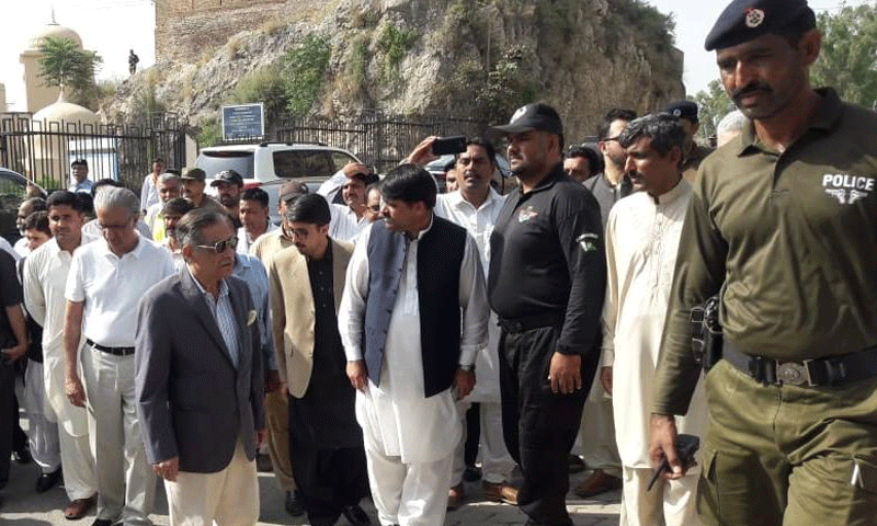 چیف جسٹس کا دورہ کٹاس راج ، مزید اقدامات کی ہدایت