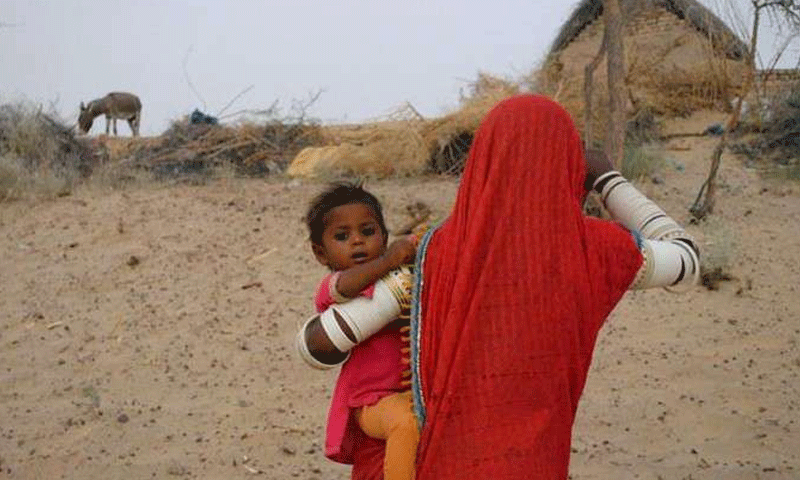 تھر میں قحط،ایک ماہ میں 33 بچے جاں بحق