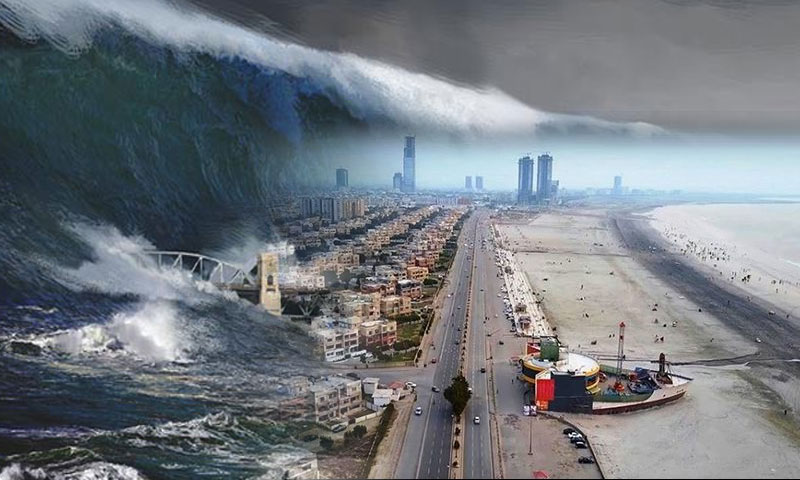 زمین نگلتے سمندر سے 18 کروڑ افراد کو خطرہ