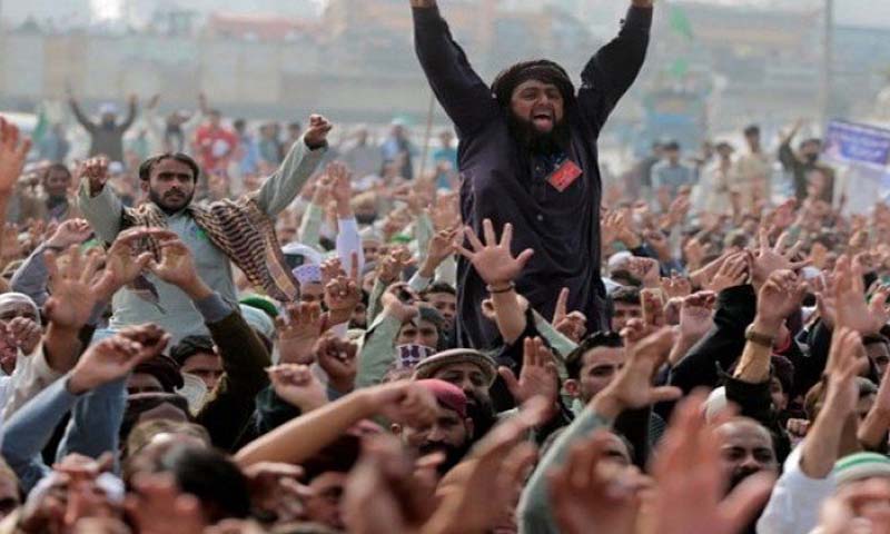 دھرنوں کے دوران جلاؤ گھیراؤ کے الزام میں200 افراد گرفتار