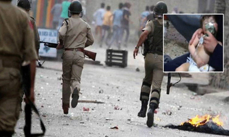 بھارت مقبوضہ کشمیر میں کیمیائی ہتھیار استعمال کر رہا ہے | urduhumnews.wpengine.com