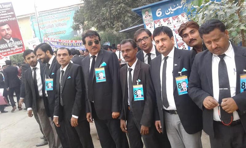 کراچی بار ایسوسی ایشن کے سالانہ انتخابات، پولنگ جاری