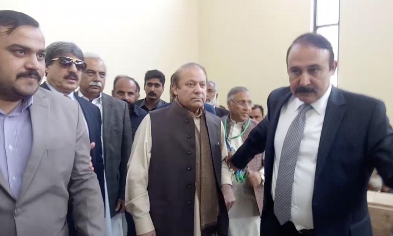 نواز شریف کو ٹروپ آئی ٹیسٹ دوبارہ لیا جائے گا