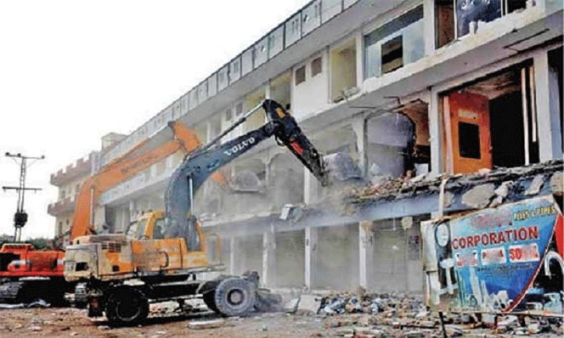 انسداد تجاوزات آپریشن: حکومت کا متاثرین کے لیے مارکیٹیں بنانے کا اعلان