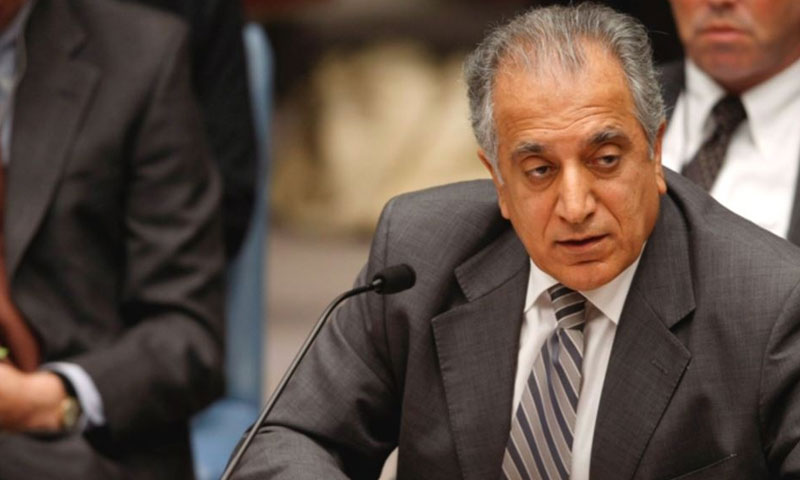 امریکہ قیدیوں کے تبادلے کی بات پر قائم ہے، زلمے خلیل زاد