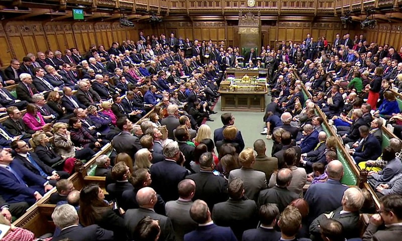 برطانوی حکومت کو بریگزٹ پر ایک بار پھر شکست کا سامنا