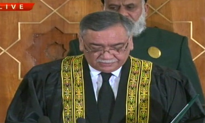 ایڈیشنل اٹارنی جنرل کا مجھ پر الزام عدلیہ کیخلاف گھناؤنی سازش ہے، چیف جسٹس