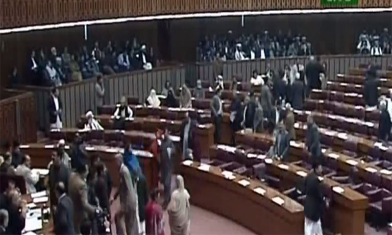 قومی اسمبلی میں 9 آرڈیننس منظور، حزب اختلاف کا احتجاج