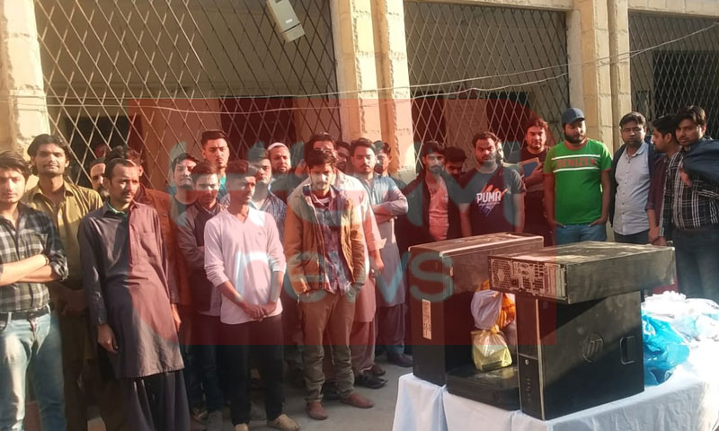 کراچی: سرینہ مارکیٹ میں آپریشن، 20 دکاندار زیر حراست