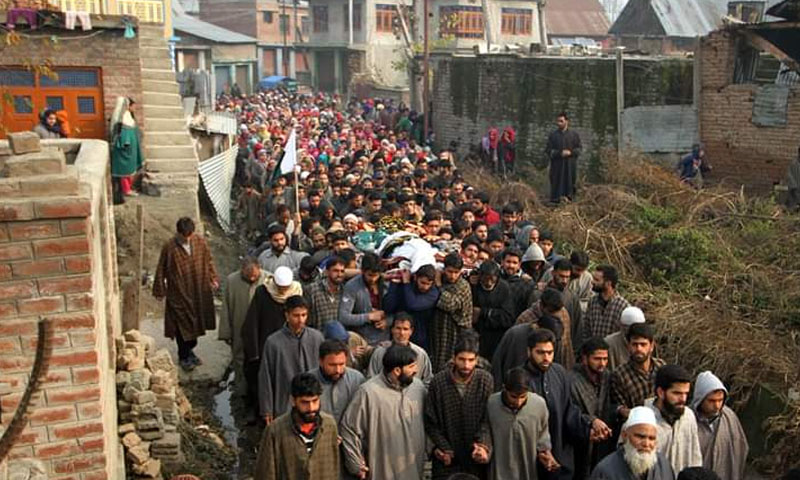 مقبوضہ کشمیر میں مزید 2 نوجوان شہید