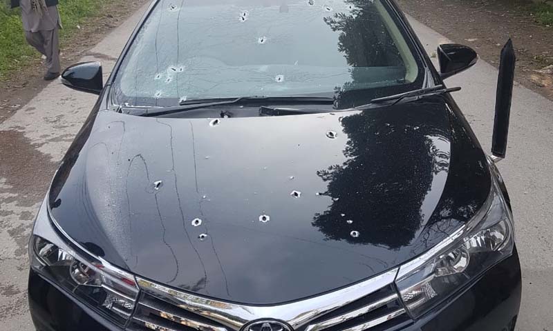 پشاور میں فائرنگ، ہائی کورٹ کے جج ڈرائیور سمیت زخمی