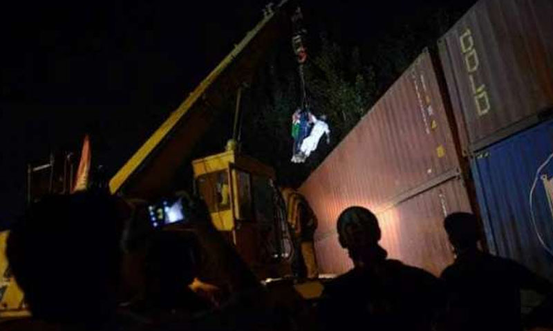 اسلام آباد کا ریڈ زون ہنگامی بنیادوں پر سیل کردیا گیا سیل کردیا گیا