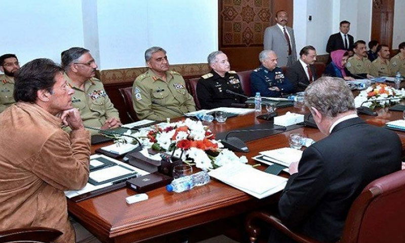 نیشنل کمانڈ اتھارٹی کا اجلاس