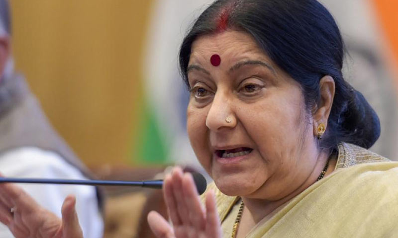 بھارت کی سابقہ وزیر خارجہ سشما سوراج چل بسیں