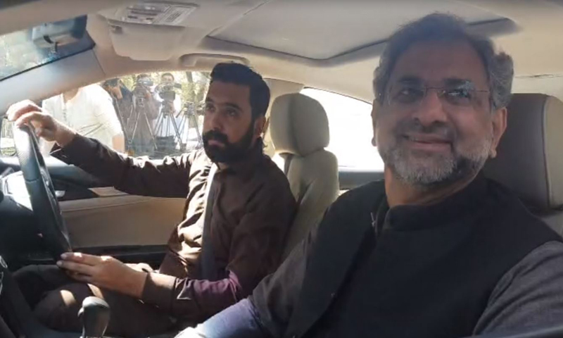 ایل این جی کیس: سابق وزیراعظم شاہد خاقان عباسی نیب راولپنڈی میں پیش