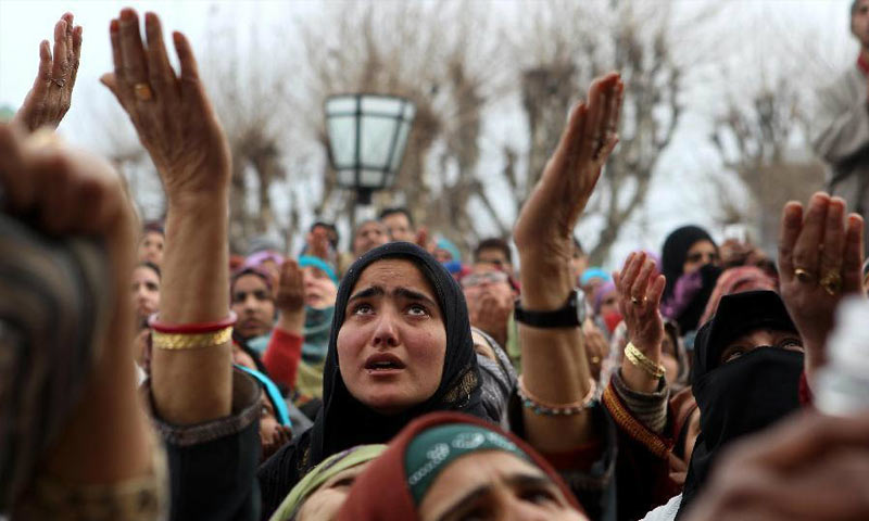 بھارتی جارحیت کا نشانہ بننے والی مظلوم خواتین