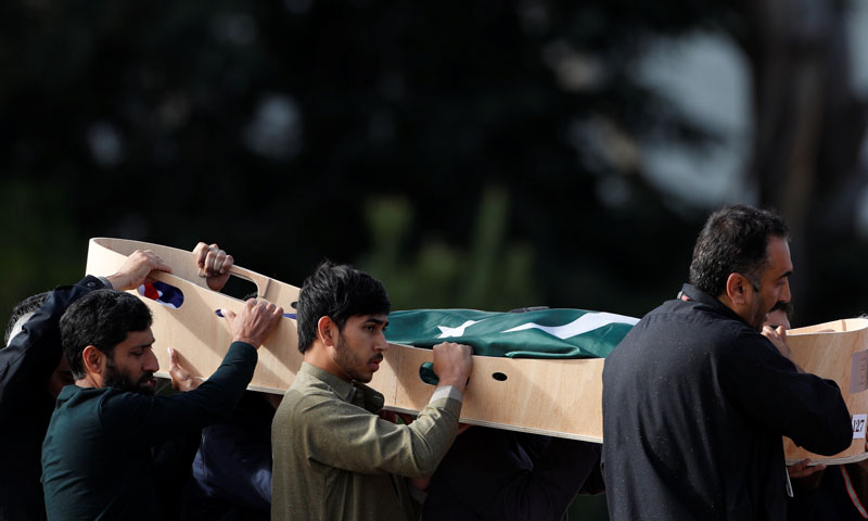 نیوزی لینڈ: شہدا کی نماز کے موقع پر جذباتی مناظر