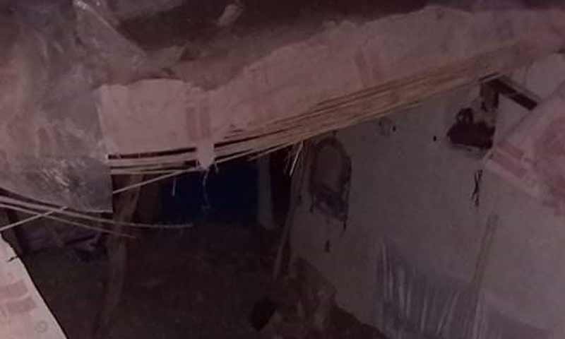 صوابی میں مکان کی چھت گر گئی، 4 افراد جاں بحق