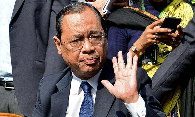 بھارتی چیف جسٹس پہ جنسی طور پر ہراساں کرنے کا الزام