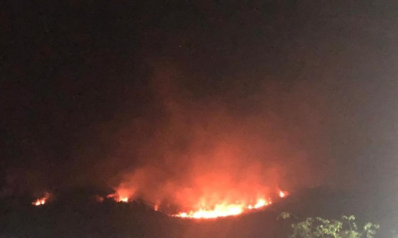 مرگلہ کی پہاڑیوں میں لگنے والی آگ پر قابو پا لیا گیا